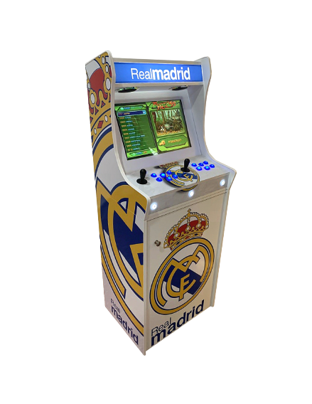 Handbyggd arkadmaskin